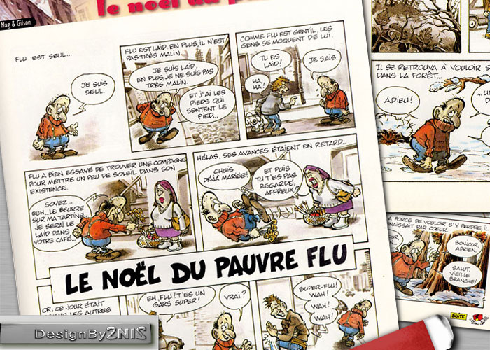 Page de bande dessin&eacute;e