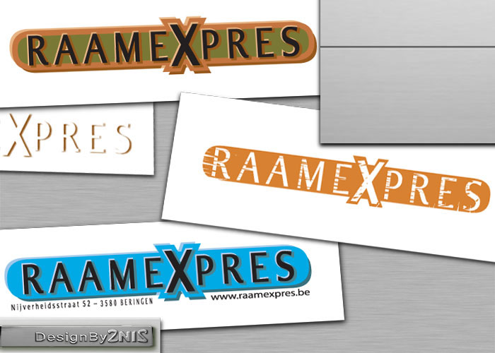 Logos des chassis Raamexpres
